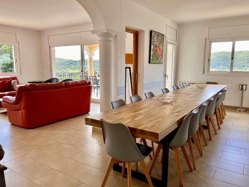 Casa Mas Ambros Con Piscina Desbordante Villa Calonge  Exteriör bild
