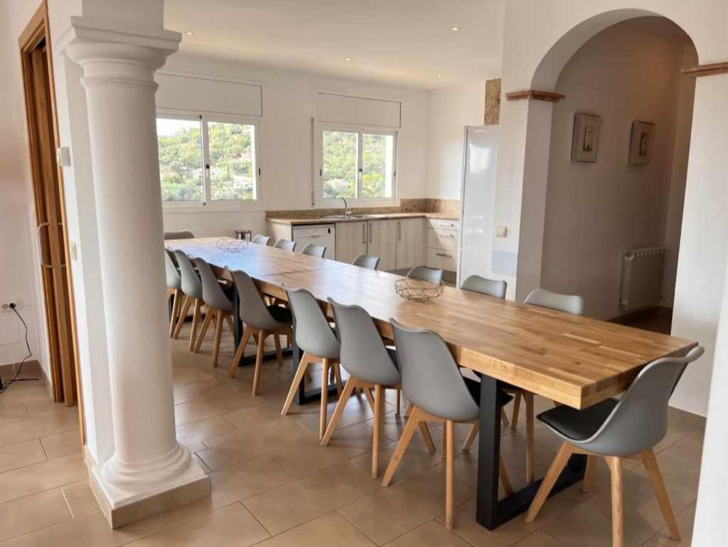 Casa Mas Ambros Con Piscina Desbordante Villa Calonge  Exteriör bild