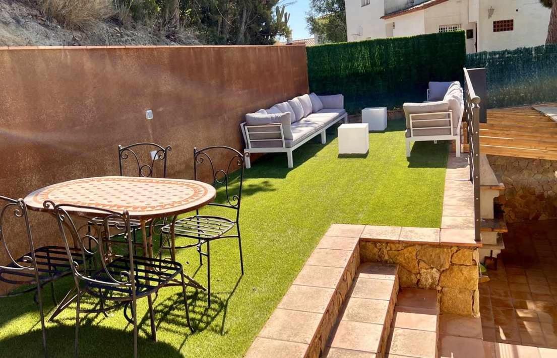 Casa Mas Ambros Con Piscina Desbordante Villa Calonge  Exteriör bild